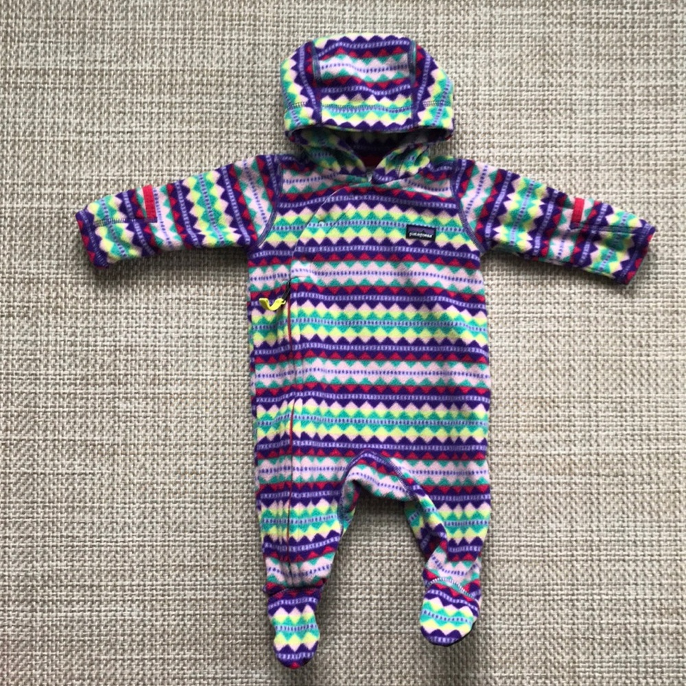 Patagonia Micro Fleece Bunting (size 0-3m)